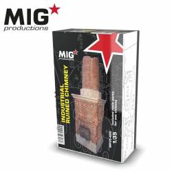 INDUSTRIAL RUINED CHIMNEY