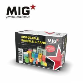 DISPOSABLE BARRELS & CANS
