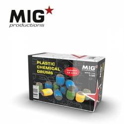Plastic chemical drums