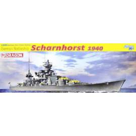 German Battleship Scharnhorst 1940
