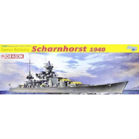 German Battleship Scharnhorst 1940