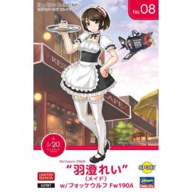 Egg Girls Collection No.08 `Rei Hazumi` w/Egg Plane Fw190A