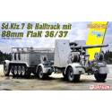 Sd.Kfz.7 8(t) Halftrack + 88mm FlaK 36/37