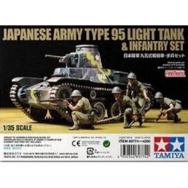 Japanese Army Type 95 - Light Tank & Infantry Set 
