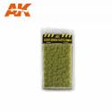 LIGHT GREEN TUFTS 12mm