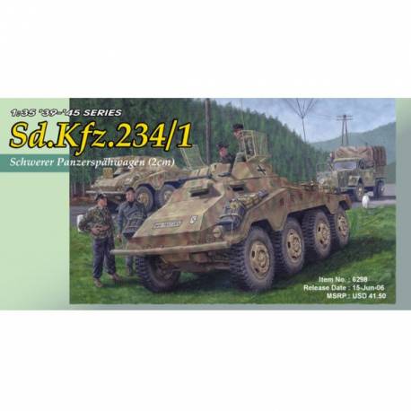 Sd.Kfz.234/1 Schwerer Panzerspäwagen (2cm)