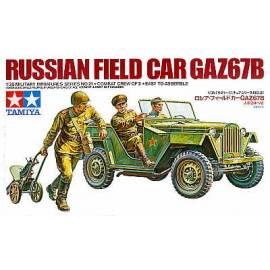 Russian Field Car GAZ67B w/Figures  