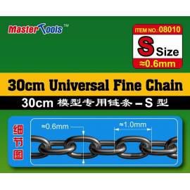 30CM Universal Fine Chain S Size 0.6mmX1.0mm
