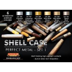 Shell case perfect metal - set 1