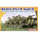 German Sd.Kfz.251 Ausf.D mit 28cm Rocket and Steel Frame Crates 
