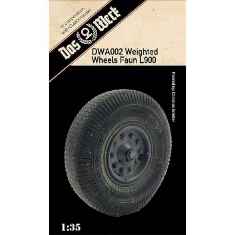 Weighted tires for Faun L900
