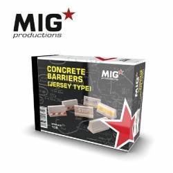 CONCRETE BARRIERS (JERSEY TYPE)