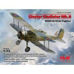 Gloster Gladiator Mk.II WWII British Fighter