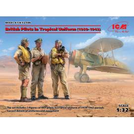 British Pilots in Tropical Uniform (1939-1943)
