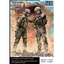 Our route has been changed ! Modern War Series kit No.1
