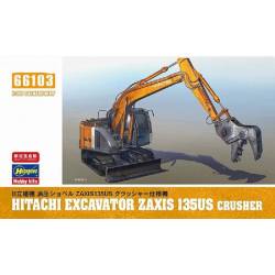 Hitachi Excavator Zaxis 135US Crusher