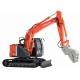 Hitachi Excavator Zaxis 135US Crusher
