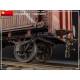 RUSSIAN IMPERIAL RAILWAY COVERED WAGON