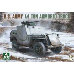 U.S. Army 1/4 ton armored  truck