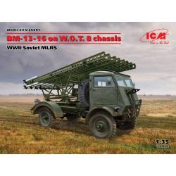 BM-13-16 on W.O.T. 8 chassis WWII Soviet MLRS