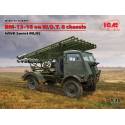 BM-13-16 on W.O.T. 8 chassis WWII Soviet MLRS