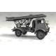 BM-13-16 on W.O.T. 8 chassis WWII Soviet MLRS