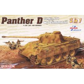 Pz.Kpfw. V Sd.Kfz. 171 Panther Ausf. D w/Zimmerit 2 in 1