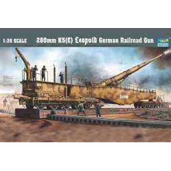 280 mm K5 (E) Léopold German Railroad Gun