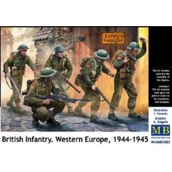 British Infantry. Western Europe, 1944-1945