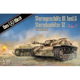 Sturmgeschutz III Ausf.G / Sturmhaubitze 42 (2 in 1) w/Zimmerit
