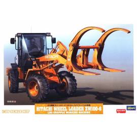 Hitachi Wheel Loader ZW100-6 Log Grapple Working Machine