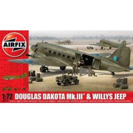 Douglas Dakota Mk.III avec Willys Jeep