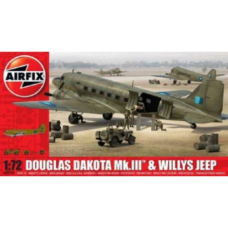 Douglas Dakota Mk.III avec Willys Jeep