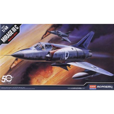 Maquette Avion Mirage III C|ACADEMY|12247|1:48 