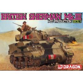 BRITISH SHERMAN Mk.III Mid production SICILY 