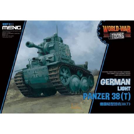 World War Toons German Light Panzer 38(T)