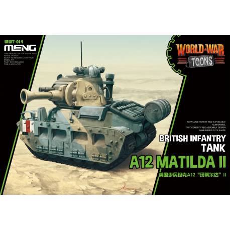 World War Toons British Infantry Tank A12 Matilda II