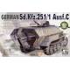 Maquette blindé Sd.Kfz.251/1 Ausf.C|AFV CLUB|35078|1:35