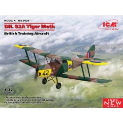 DH. 82A Tiger Moth  British Training Aircraft