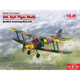 DH. 82A Tiger Moth  British Training Aircraft