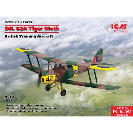 DH. 82A Tiger Moth  British Training Aircraft
