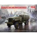 Studebaker US6 with WWII Soviet Drivers