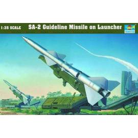 SA-2 Guideline Missile on launcher 
