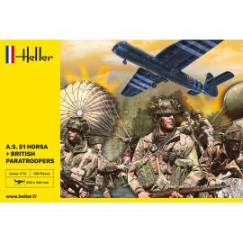 A.S. 51 Horsa + British Paratroopers