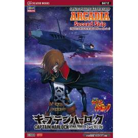 Space Pirate Battleship Arcadia Second Ship (Phantom Death Shadow Conversion) Dimension Voyage