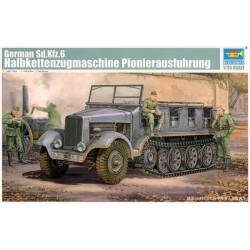 German Sd.Kfz.6 Halbkettenzugmaschine Pionierausfuhrung 