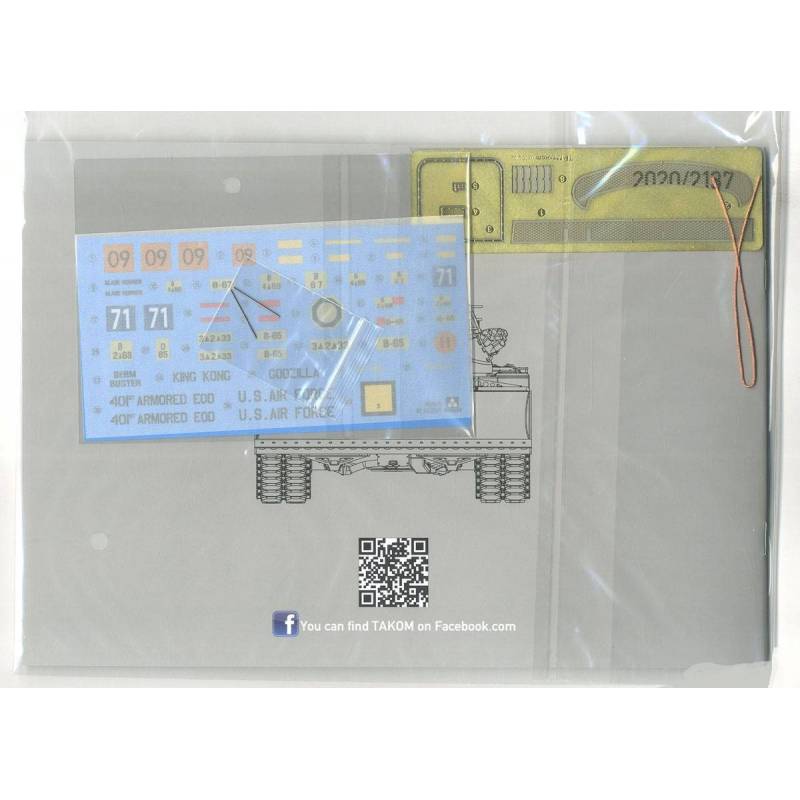Maqueta Tanque M60a3 W / m9 Niveladora TAKOM 2137 1 :3 5 Promo - Imagen 8 de 9