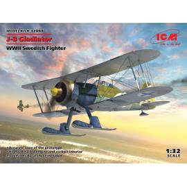 J-8 Gladiator WWII Swedish Fighter