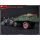 GERMAN TRACTOR D8506 WITH CARGO TRAILER