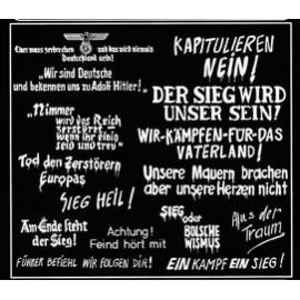 WWII GERMAN WALLS SLOGANS 